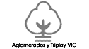 logo de aglomerados y triplay vic