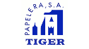 logo de Papelera Tiger