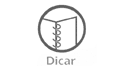 logo de dicar manufactura en piel e imitacion