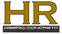 logo HR Diseño en Concreto