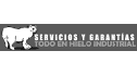 logo de servicios y garantias en hielo y refrigeracion industrial