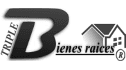 logo de inmobiliaria triple b