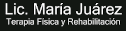 logo Fisioterapeuta en Pachuca Lic. María Juárez