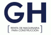 logo de GH Renta de Maquinaria Para Construcción